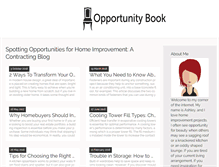 Tablet Screenshot of opportunitybook.com
